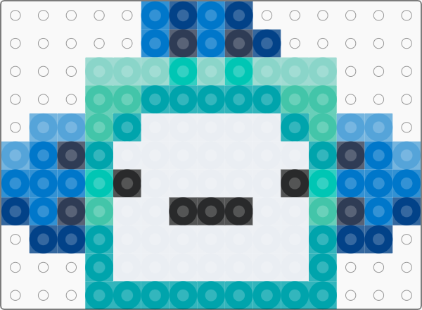 Minecraft Allay Pärlplatta