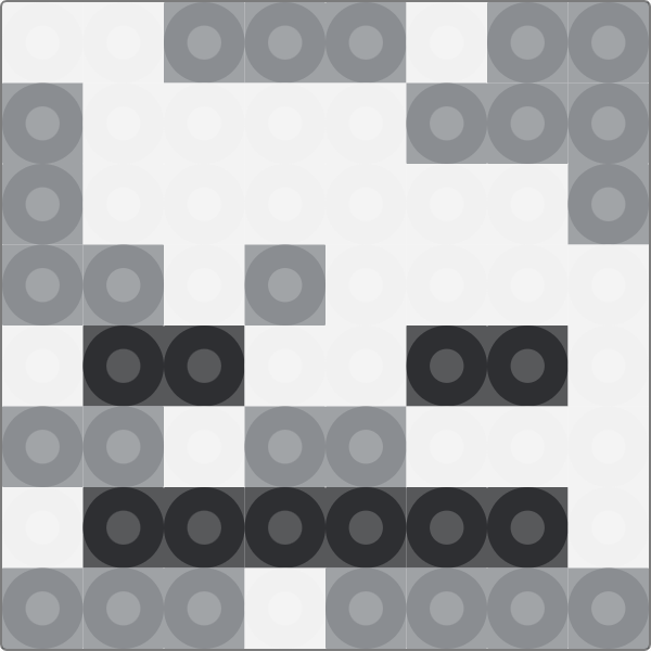 Minecraft Skeleton Pärlplatta