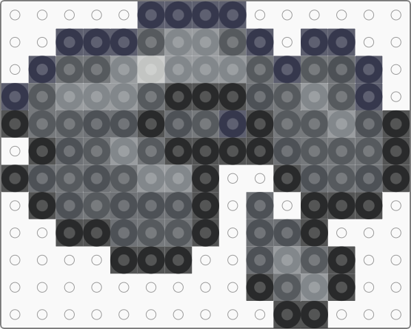Minecraft Musikskiva 11 Pärlplatta