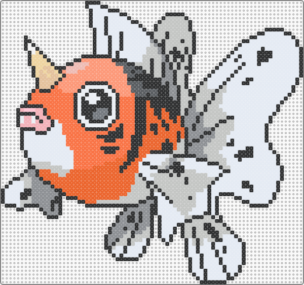 Pokémon Seaking Pärlplatta