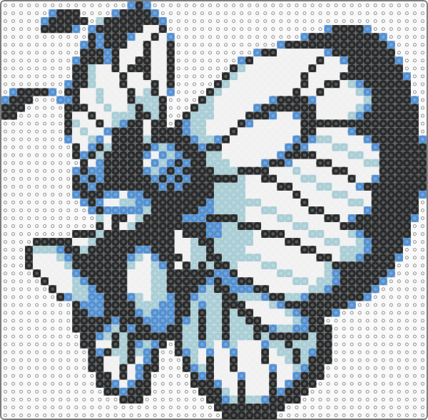 Pokémon Butterfree Pärlplatta