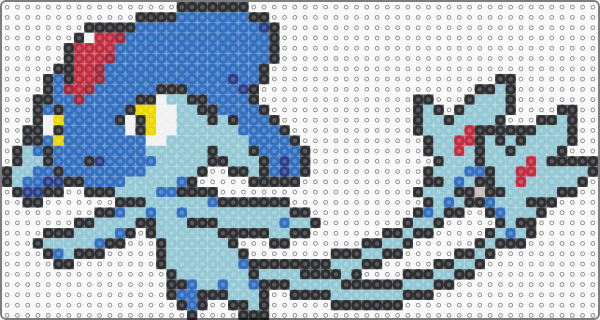 Pokémon Azelf Pärlplatta