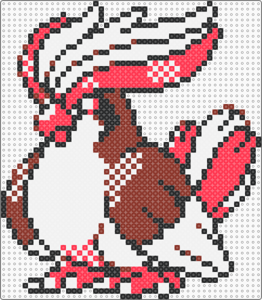 Pokémon Pidgeot Pärlplatta